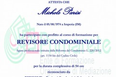 Certificazione REVCOND